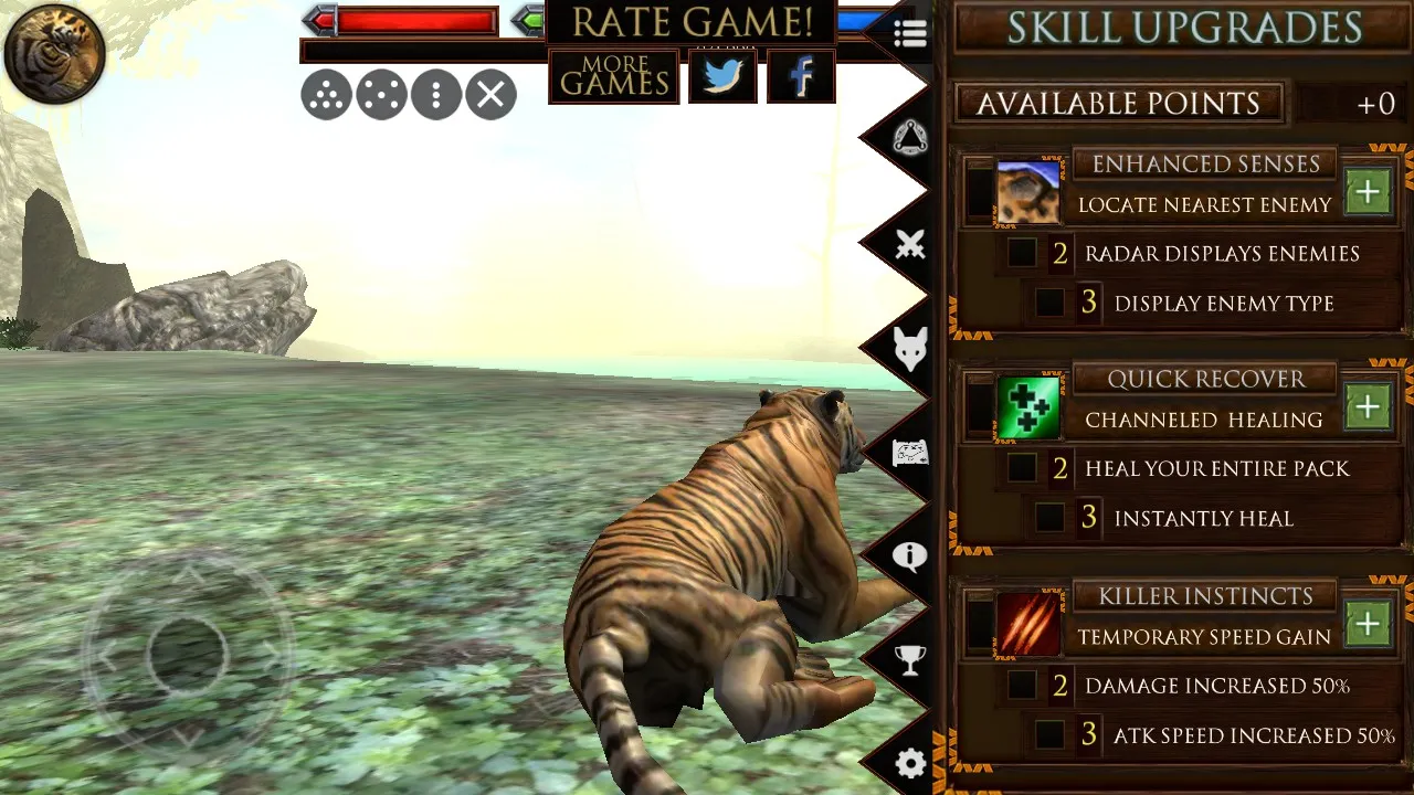 丛林动物(动物模拟游戏) 丛林动物(动物模拟游戏)