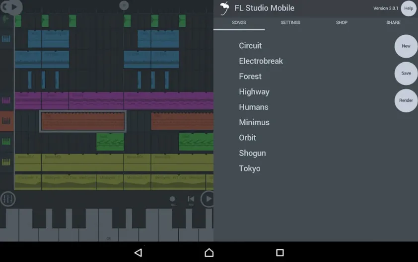 FL Studio Mobile()v4.8.10 Ѱͼ