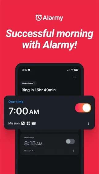 Alarmy(๦)v25.36.1 ׿ͼ