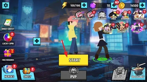 火柴人咒术回战游戏 火柴人咒术回战游戏