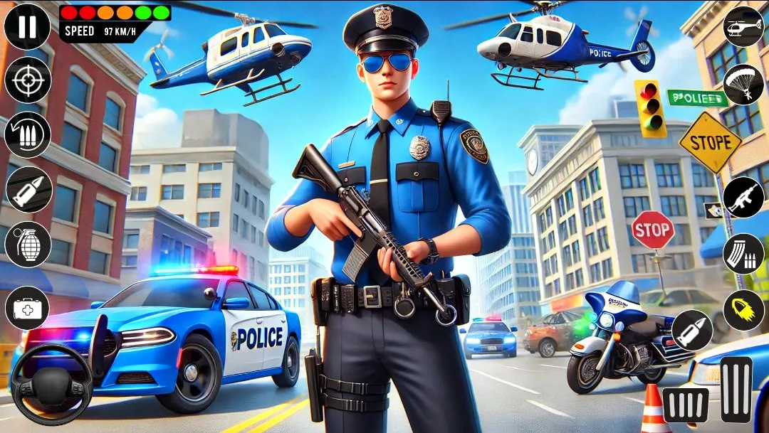 警匪追逐模拟器(警察追逐游戏) 警匪追逐模拟器(警察追逐游戏)