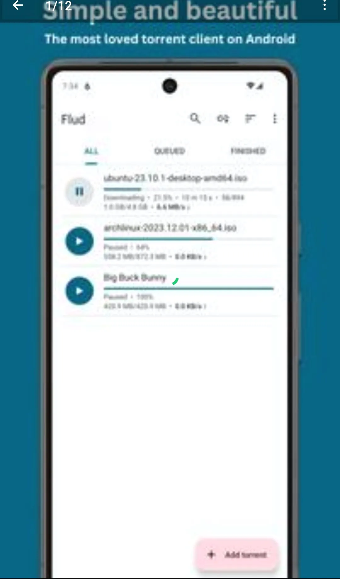 Flud���ӿͻ��������ֻ���v2.0.15 �ֻ����ͼ