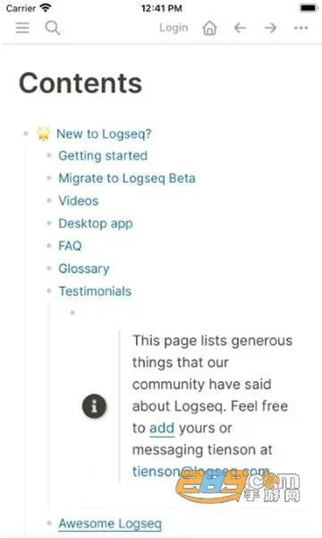 Logseq(�ʼǹ���)v1.0 ��Ѱ��ͼ