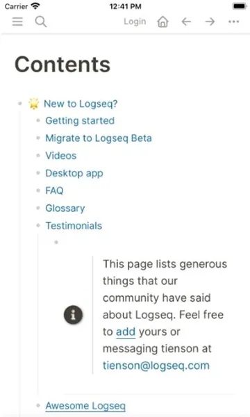 Logseq(�ʼǹ���)v1.0 ��Ѱ��ͼ