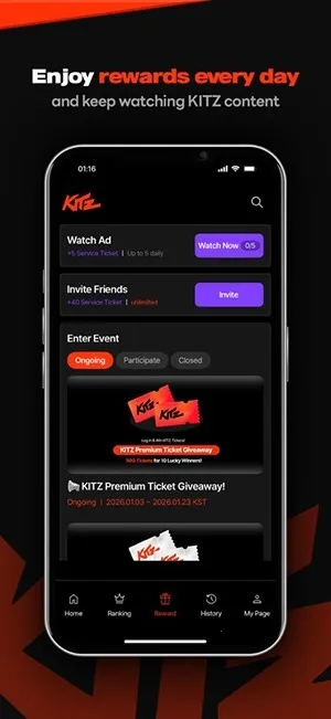 KITZ�̾�(K-POP׷��ƽ̨)v1.01.369 �ٷ������ͼ