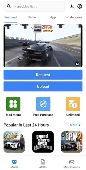 HappyMod Extra������(��׿��Ϸƽ̨)v1.0.3 ��׿���ͼ
